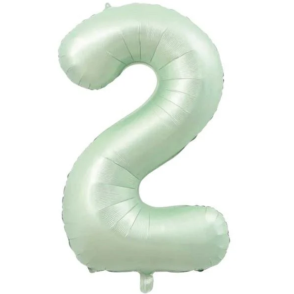 Folyo Balon Retro Yeşil 2 34 İnç 76 Cm